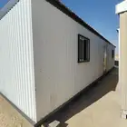 بركس غرفتين ومطبخ وحمام 12 متر مجمع غرفة جاهزه بركسات كرفان