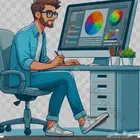 تصميم لوقو وهوية بصرية احترافية في دقائق