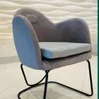 كرسي مريح للمطاعم والكافيهات مدعم دبل بسفنج .