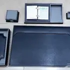 طقم مكتب جلد فاخر