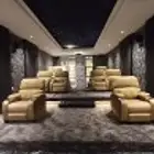 سينما منزليه تجهيز غرف السينما غرفه صاله