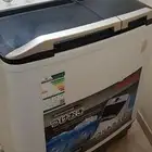 غساله ملابس حوضين توشيبا نظيفة جدا