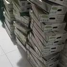 كراتين تمر فاضيه