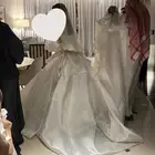 فستان زواج ( نفس فستان الأميرات حرفي ا )