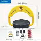 قفل مواقف سيارات(اوتوماتيكي بالتحكم عن بعد بالطاقه الشمسيه)