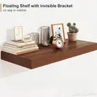 رف جداري خشبي