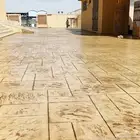 Stumped concret contractor صب  مطبوع  مقاول