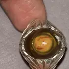 خاتم بافوري هندي بألوان جميله وحجم صغير خنصري