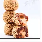 تمر بسمسم محشي طحينه تمرية جوز الهند محشي طحينه للمحلات