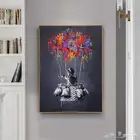 لوحات جدارية ديكورية تصاميم فريدة قماش الكانفس نخب اول أبدي