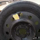 جنط وكفر اسبير للسيارة مقاس 17 نظيف ماركة MAXXIS تايوان