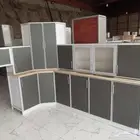 مطبخ مستعمل 6متر رخام طبيعي مغسلة صناعي درجة ثاني