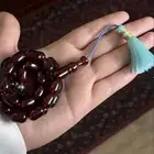 سبحة فاتوران عنابي نادر