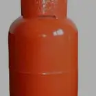 دبة غاز ملياته مع المحول