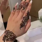 نقش حنا وصبغ اسود
