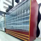 Refrigerators for supermarkets with external and internal ma